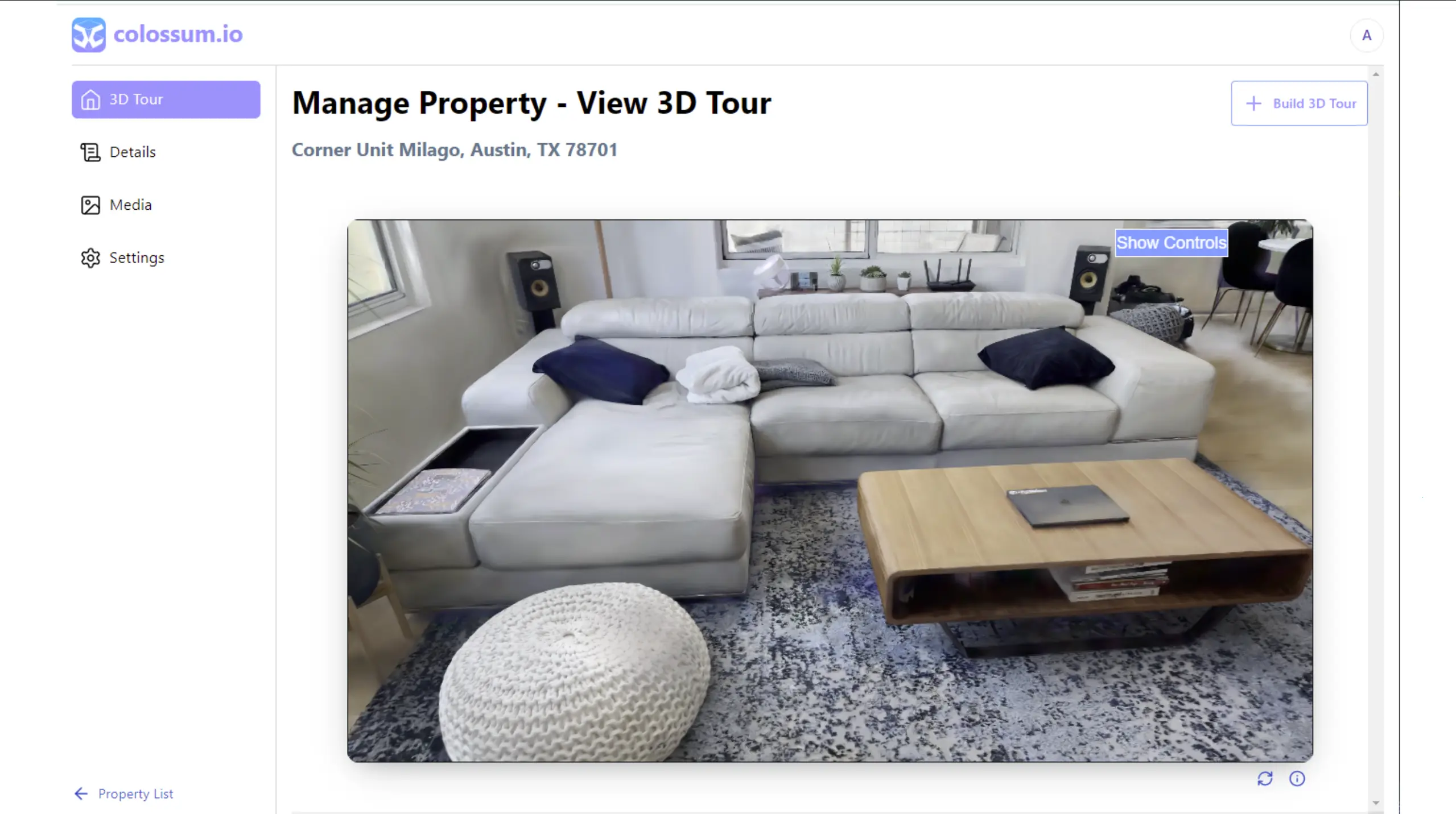 Select Video File Interface